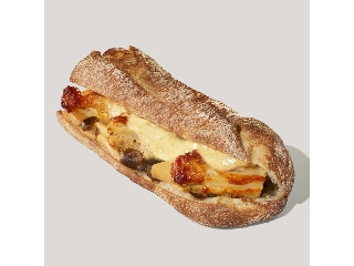 スターバックス 3種のきのこ＆ローストチキン スターバックス バゲットサンド