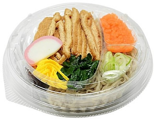 セブン-イレブン 甘辛刻み揚げの冷たい五目きつね蕎麦（セブン