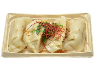 セブン-イレブン ピリ辛香味タレで食べる！おつまみ水餃子