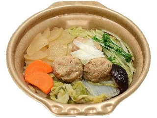 高評価】セブン-イレブン 1／2日分の野菜！だし香る鶏団子鍋の感想