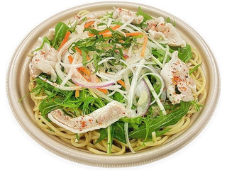 セブン-イレブン 香味野菜の豚しゃぶおだしパスタ（セブン-イレブン