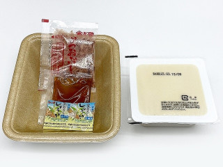 セブン-イレブン こだわり自家製豆腐の 冷奴セットだし醤油付き