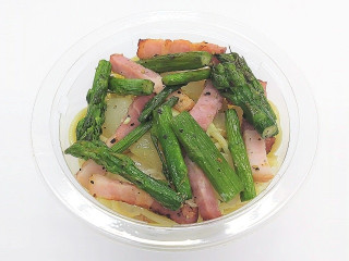 セブン-イレブン 山口県産アスパラとベーコンの冷製スパゲティの感想