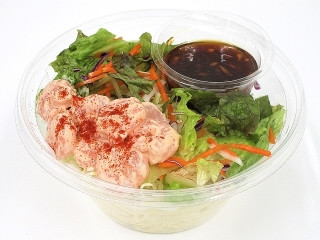 プリプリ海老のパスタサラダ