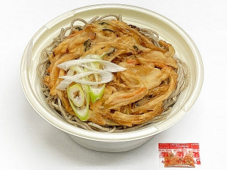 セブン-イレブン だしの旨味引き立つ かき揚げ二八そば（セブン