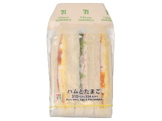 ハムとたまごのサンド