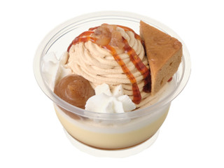 セブン-イレブン プリンケーキパフェ 栗三昧 商品写真