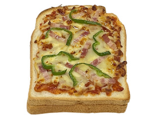 セブン-イレブン ベーコンチーズ盛り たまごピザトーストの感想