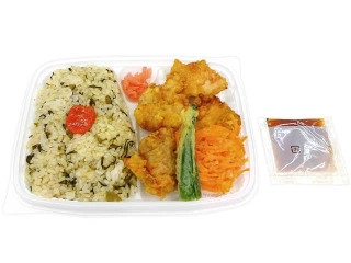 セブン-イレブン とり天＆高菜御飯弁当