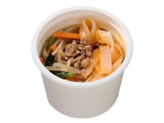 セブン-イレブン 旨辛麻婆スープ つるもち太麺春雨入り