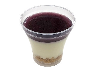 セブン-イレブン ブルーベリーソースで食べるレアチーズケーキ