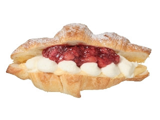 セブン-イレブン クロワッサンサンド いちご＆Wクリーム