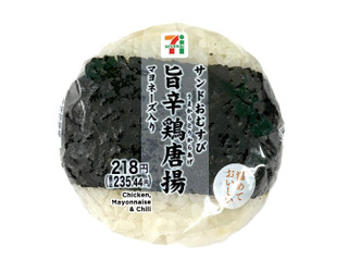 セブン-イレブン サンドおむすび 旨辛鶏唐揚 商品写真