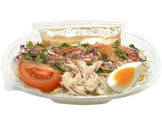セブン-イレブン 北海道名物ラーメンサラダ 蒸し鶏と半熟玉子