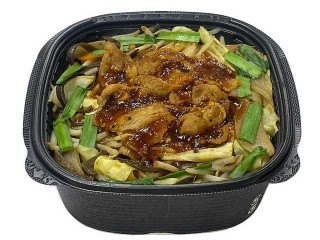 セブン-イレブン エバラ焼肉のたれ使用 肉野菜炒め丼