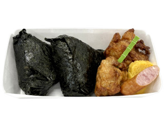 セブン-イレブン 唐揚げおむすびセット 梅しそ・昆布