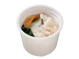 セブン-イレブン つるっと食感 旨塩海老ワンタンスープ