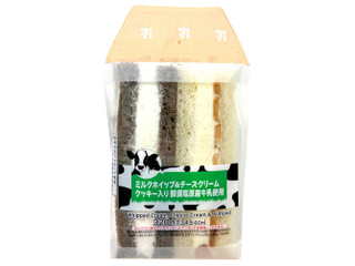 セブン-イレブン ホイップ＆チーズクリーム那須塩原産牛乳使用