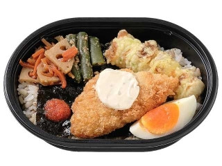 セブン-イレブン 5種おかずのミニ明太海苔弁当 もち麦