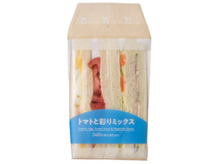 セブン-イレブン トマトと彩りミックスサンド 商品写真