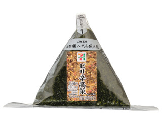 セブン-イレブン 手巻おにぎり ピリ辛高菜（セブン-イレブン）コンビニ