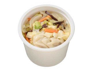 セブン-イレブン 1／3日分の野菜 もっちり餃子の中華スープ