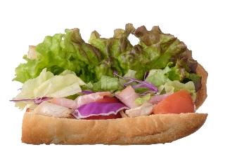 セブン-イレブン パンDEサラダ シャキっと野菜シーザーソース