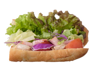 セブン-イレブン パンDEサラダ シャキっと野菜シーザーソース 商品写真