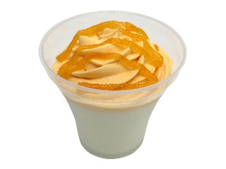 セブン-イレブン クインシーメロンクリームのミルクプリン