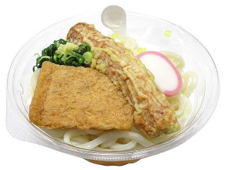 セブン-イレブン 香る旨みつゆ冷かけうどんきつねとちくわ天（セブン