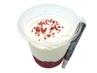 セブン-イレブン まぜまぜスイーツ いちごミルク ぷるぷるわらび餅入り