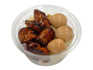 セブン-イレブン コク旨甘辛ダレ仕立の炭火焼鳥とうずら煮玉子