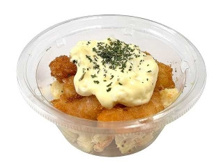 セブン-イレブン レモンタルタルで食べる海老フライ＆マカロニ