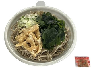 セブン-イレブン お揚げとわかめの蕎麦