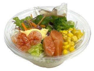 セブン-イレブン サーモンと海老のパスタサラダ