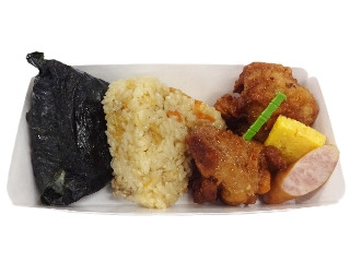 セブン-イレブン 唐揚げおむすびセット 梅しそ・とりめし