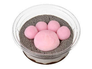 セブン-イレブン 肉球のおだんご黒糖 わらび&黒ごまムース