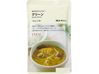 無印良品 素材を生かしたカレー グリーン