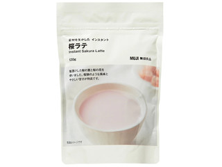 無印良品 素材を生かしたインスタント 桜ラテ
