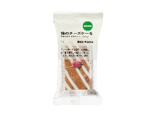 桜のチーズケーキ
