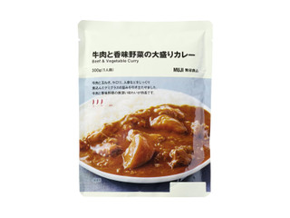 無印良品 牛肉と香味野菜の大盛りカレー