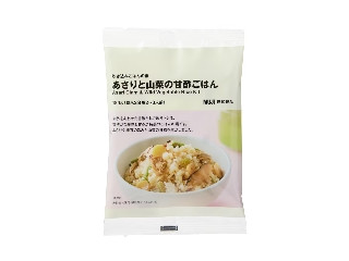 無印良品 炊き込みごはんの素 あさりと山菜の甘酢ごはん