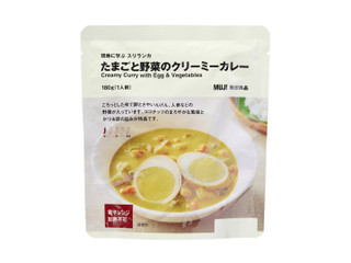 無印良品 現地に学ぶ スリランカ たまごと野菜のクリーミーカレー