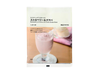 無印良品 アイスクリームでつくるシェイク ストロベリー＆グアバ