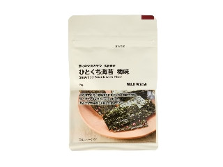 無印良品 素材の栄養おやつ 食物繊維 ひとくち海苔 梅味