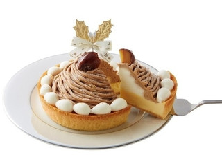モロゾフ クリスマス モンブランのチーズケーキ
