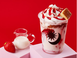 プロント ストロベリーチーズケーキラテ