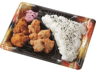 ローソンストア100 相盛唐揚弁当 醤油・カレー