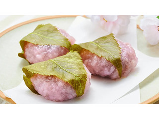 ローソンストア100 道明寺桜