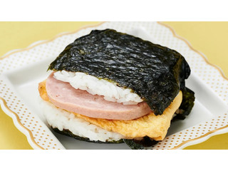ローソンストア100 サンドおにぎり玉子焼ハムステーキ